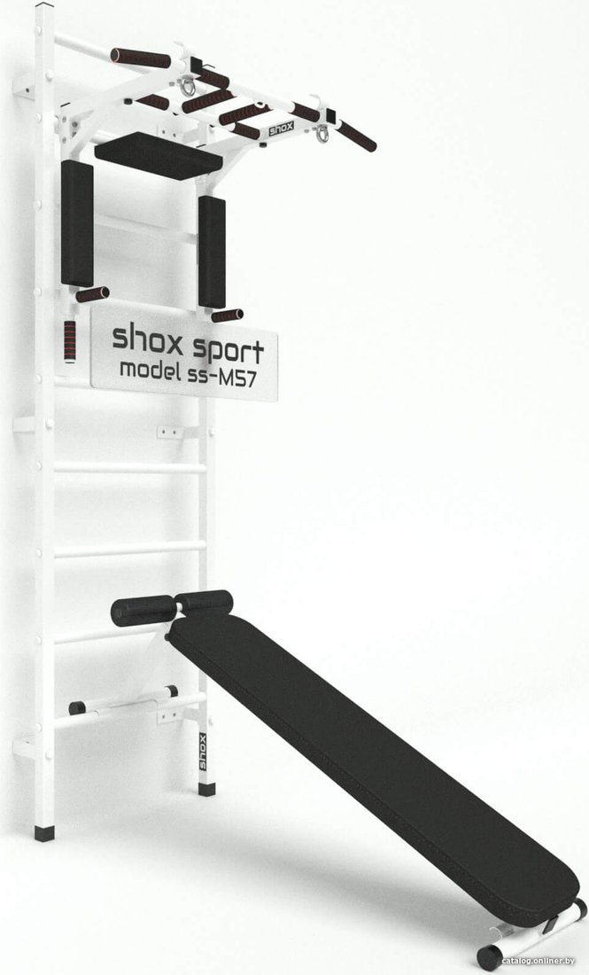 Шведская стенка (лестница) Shox M57 (белый)