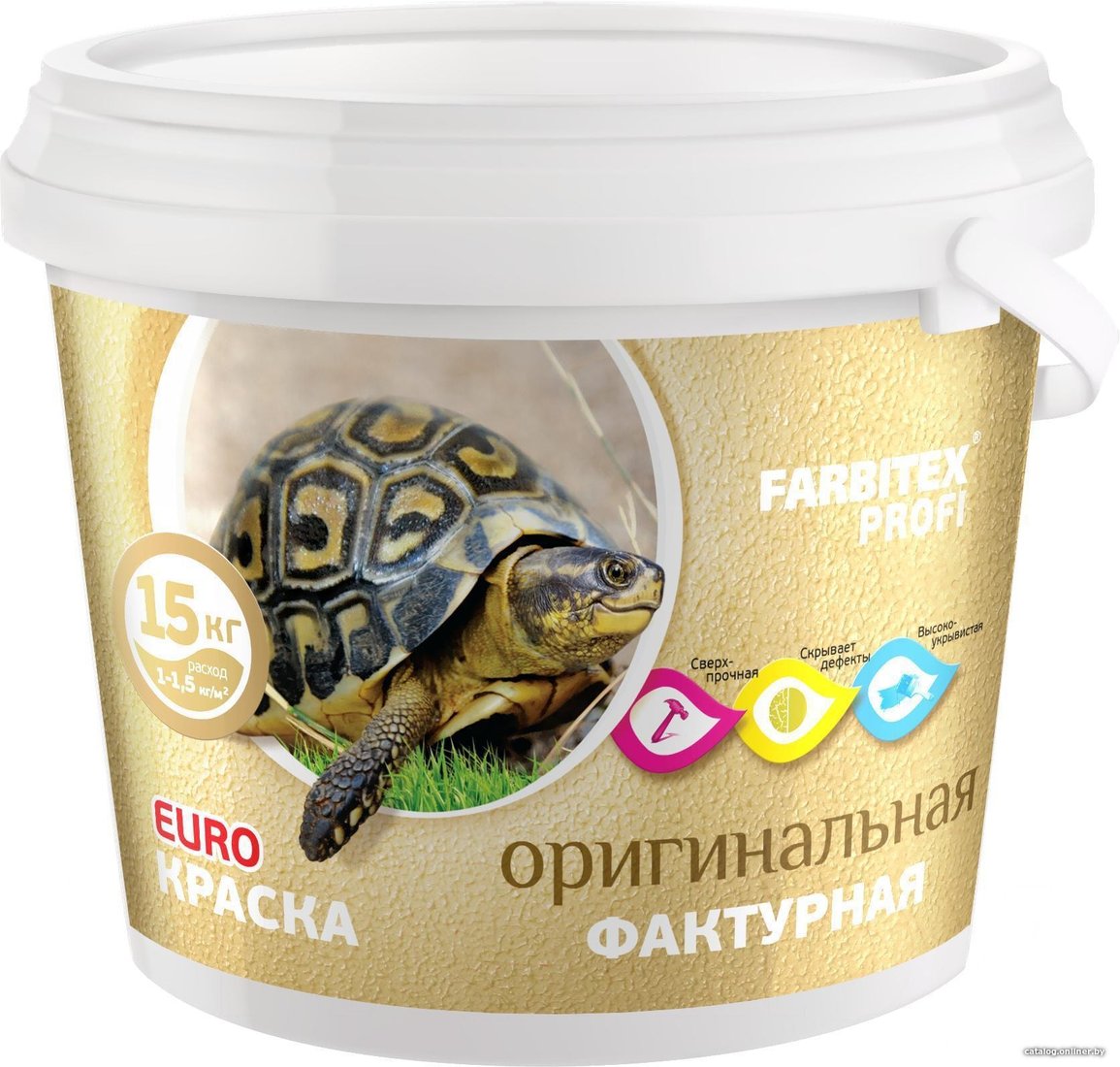Краска Farbitex Profi Фактурная декоративная акриловая 15 кг