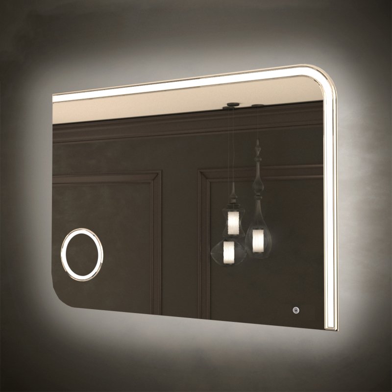 

KVV Group Зеркало Golden 1000x700 с подсветкой+линзы (влагостойкое)