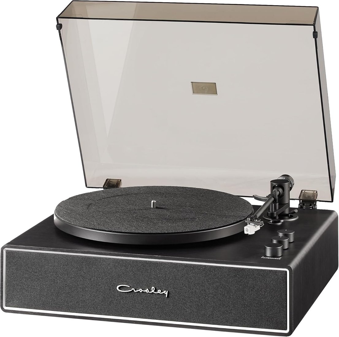 Виниловый проигрыватель Crosley Stave Black