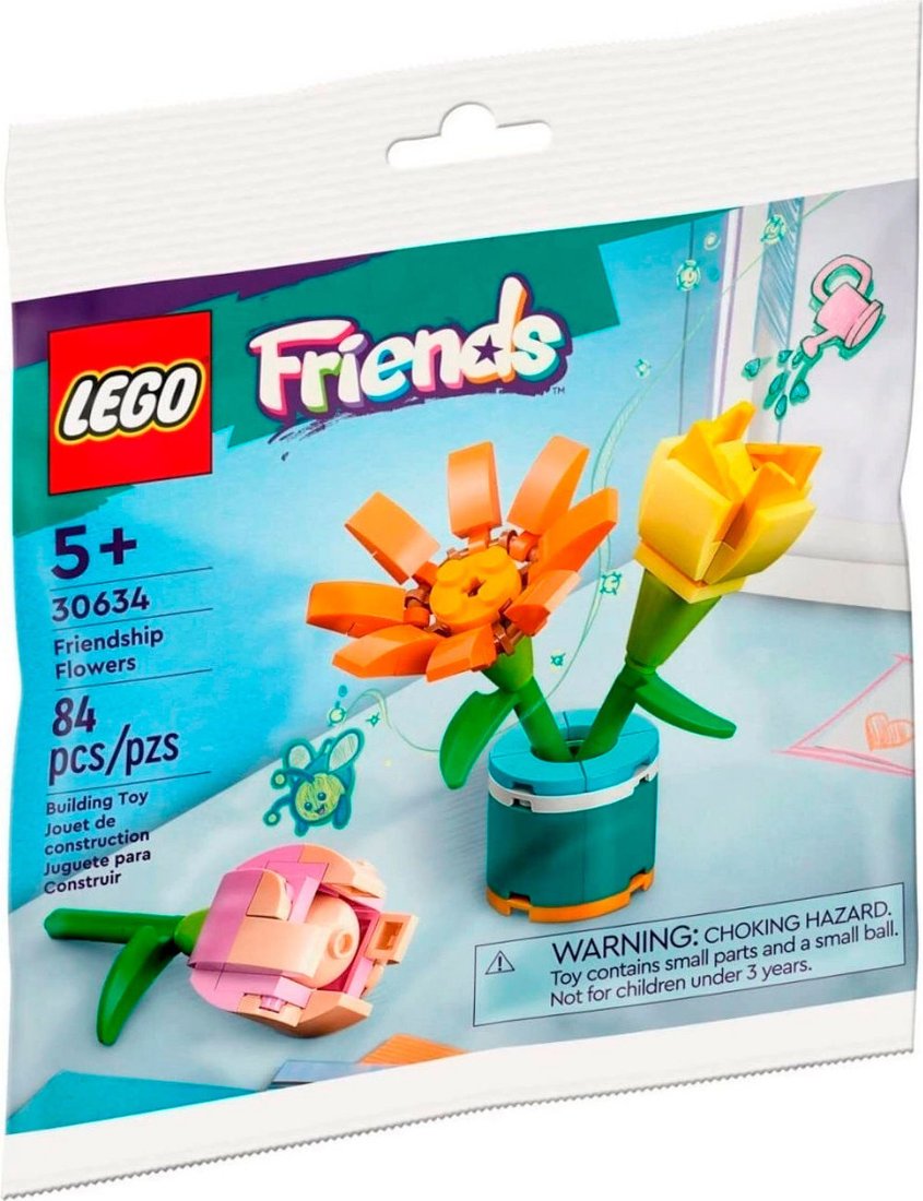 

Конструктор LEGO Friends 30634 Уникальные наборы. Букет цветов