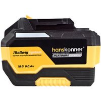 Аккумулятор Hanskonner HBP2006 (18В/6 Ah)