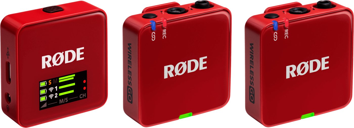 

Радиосистема RODE Wireless GO Gen 3 (красный)