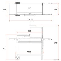 Мангал для дачи Gratar МАН 305