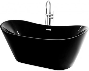 Ванна Rea Ferrano Black 170x80