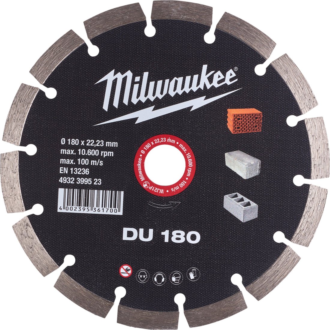 

Отрезной диск алмазный Milwaukee DU 4932399523