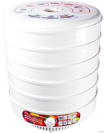Сушилка для овощей и фруктов Renova DH-500V/5