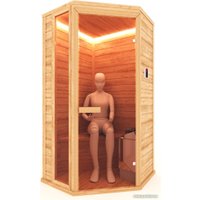 Инфракрасная сауна Шингарёв и Ко Угловая 1-местная (финская)