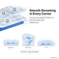 Wi-Fi система Mercusys Halo H50G (1 шт)