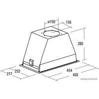 Кухонная вытяжка CATA GT Plus 45 WH (02030001)