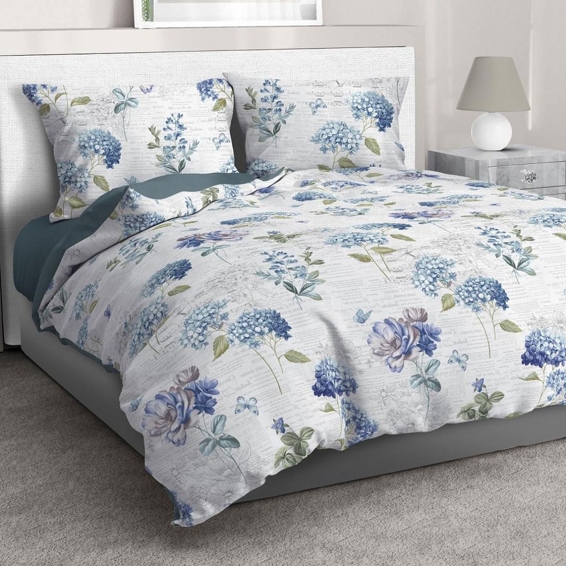 

Постельное белье Реноме 2сп Премиум Лавиния 50211-1 (бязь)