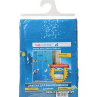 Шторка-занавеска для ванны VanStore Caribbean Peva 61004