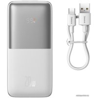 Внешний аккумулятор Baseus Bipow Pro Digital Display Fast Charge 20W Overseas Edition 10000mAh (белый)