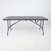 Стол AksHome Складной 180х76х74 (темно-серый)