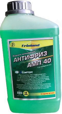 

Антифриз Frioland АМП-40 1 кг (зеленый)