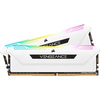 Оперативная память Corsair Vengeance RGB PRO SL 2x16ГБ DDR4 3600 МГц CMH32GX4M2D3600C18W