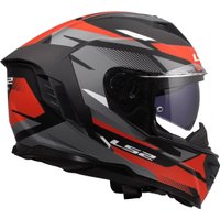 Мотошлем LS2 FF818 Storm III Komai (L, черный/красный)