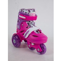 Роликовые коньки Tech Team Bloom (р.26-30, розовый)