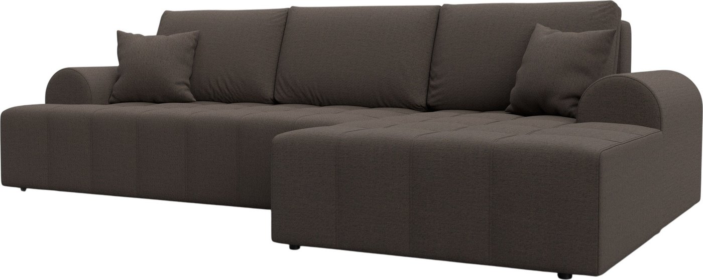 

Угловой диван Лига диванов Лига-080 угол правый 134741 (рогожка Амур 05 коричневый)