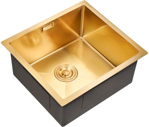

Кухонная мойка Milacio Denia 48 Steel MC.77448 (золотой)