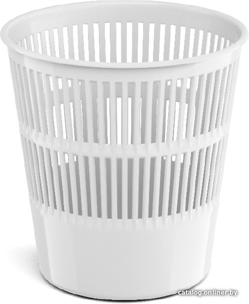 Корзина для бумаг Erich Krause Classic 9 л 55910 (белый)