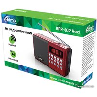 Радиоприемник Ritmix RPR-002 (красный)