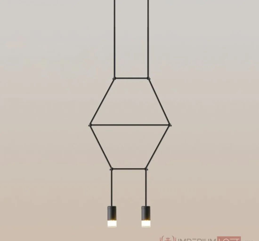

Подвесная люстра ImperiumLoft Via Wireflow Lineal Pendant Light 2152907-22