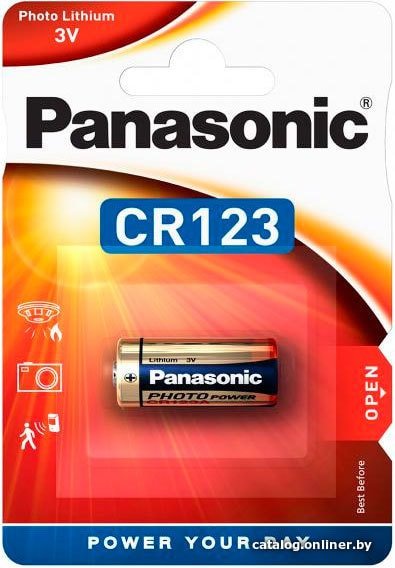 Батарейка Panasonic CR123A BP