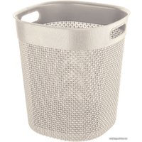 Корзина для бумаг Plast Team Oslo 16 л (молочный)