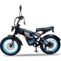 Электровелосипед Minako Apex 2025 (черный/синий)