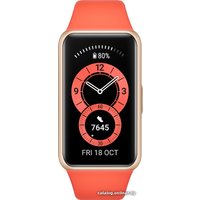 Фитнес-браслет Huawei Band 6 международная версия (янтарный восход)