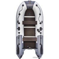 Моторная лодка Ривьера Компакт R-K-3600 СК lg/gf (светло-серый/графит)