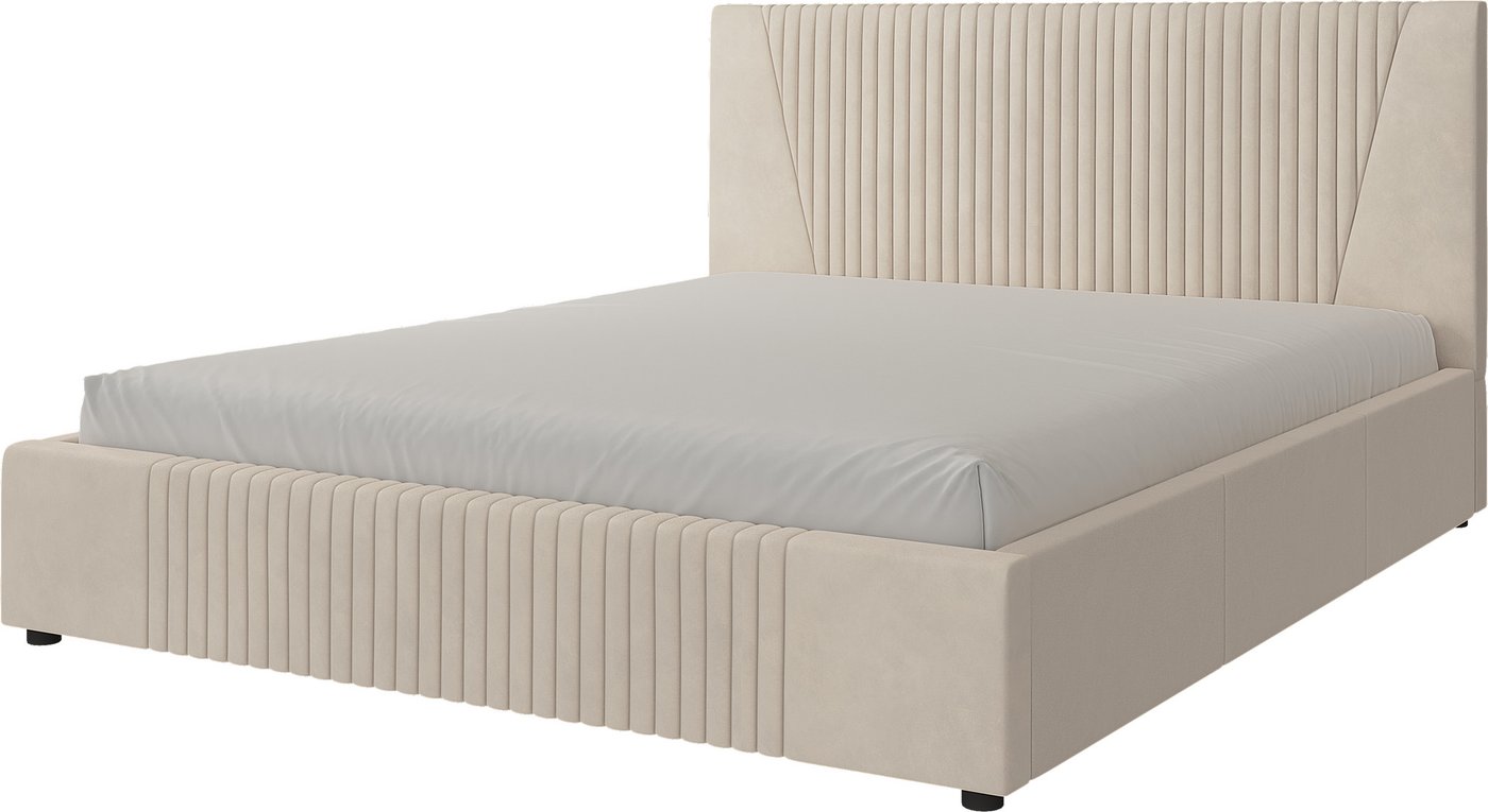 

Кровать Bravo Мебель Нельсон 160х200 без ПМ стандарт 9 вариант (карамель, геометрия)