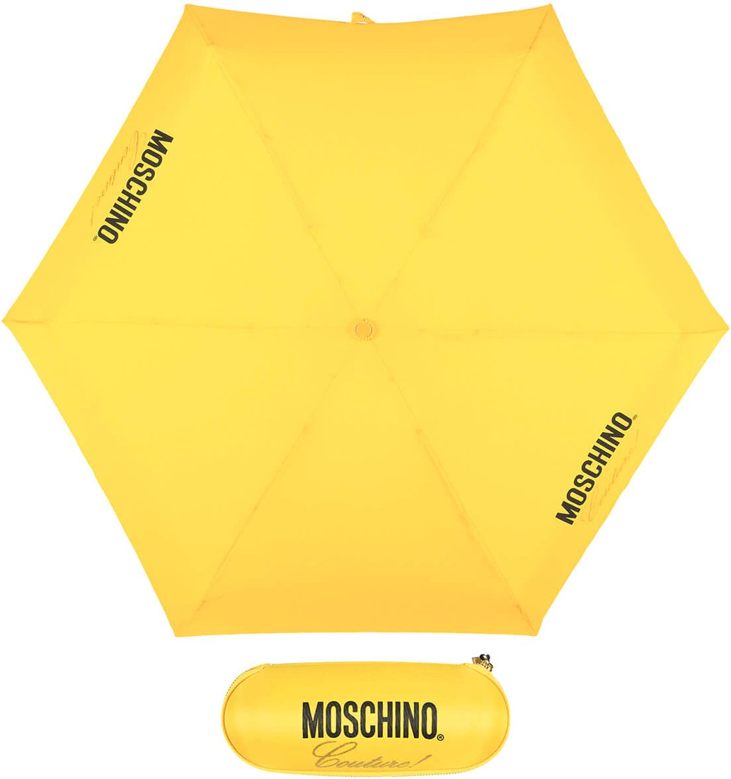 

Складной зонт Moschino 8014-superminiU Couture! Yellow