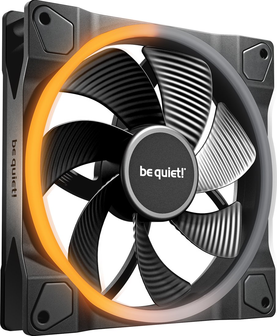 Вентилятор для корпуса be quiet! Light Wings 140mm PWM Reverse Black BL134