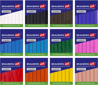 Набор для лепки BRAUBERG Art 271162 (12цв)