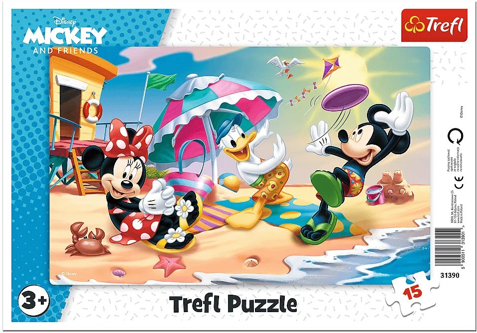 

Мозаика/пазл Trefl Микки Маус. Игра на пляже 31390