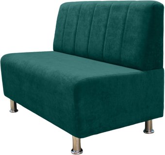 Диван Brioli Руди П двухместный (V10-бирюзовый)