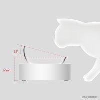 Миски на подставке Petkit 15 Degree Adjustable Double Bowl (белый)