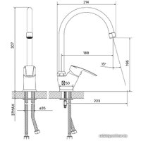 Смеситель IDDIS Ray RAYSB00i05