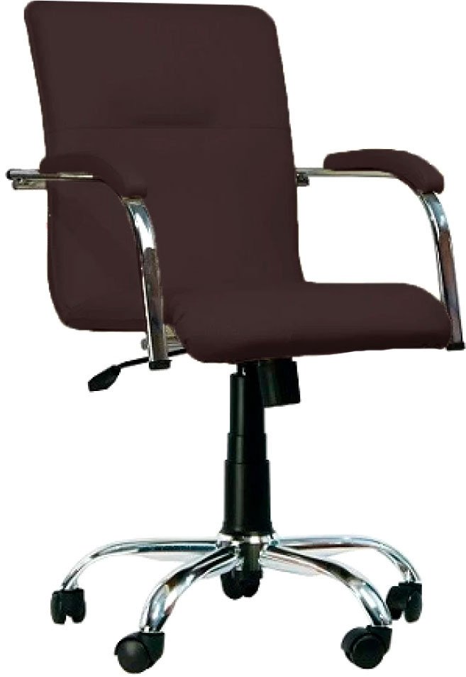 Офисное кресло SitUp Samba Chrome (темно-коричневый)