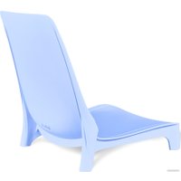 Стул Sheffilton SHT-S75 (голубой/хром лак)