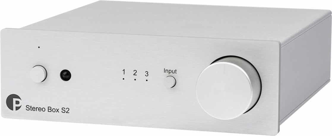 

Интегральный усилитель Pro-Ject Stereo Box S2 (серебристый)