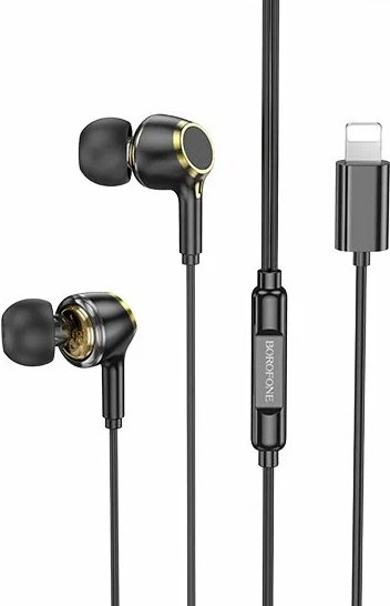 

Наушники Borofone BM90 USB Lightning (черный)