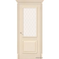 Межкомнатная дверь el'Porta Классико-13 80x200 (Ivory White Crystal)