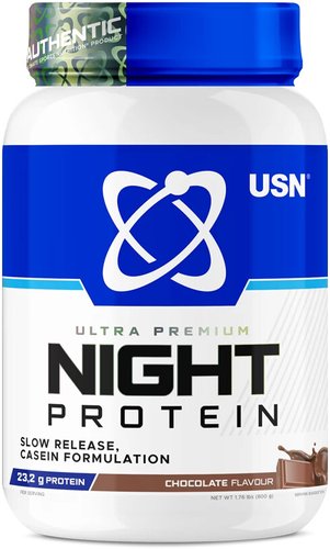 Казеин (мицеллярный) USN Night Protein (800 г, шоколад)
