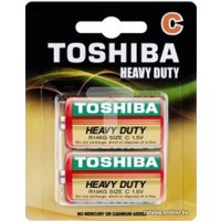 Батарейка Toshiba Heavy Duty C 2 шт. (блистер)