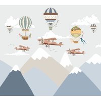 Фотообои Vimala Горы и самолеты 270x300 в Могилеве