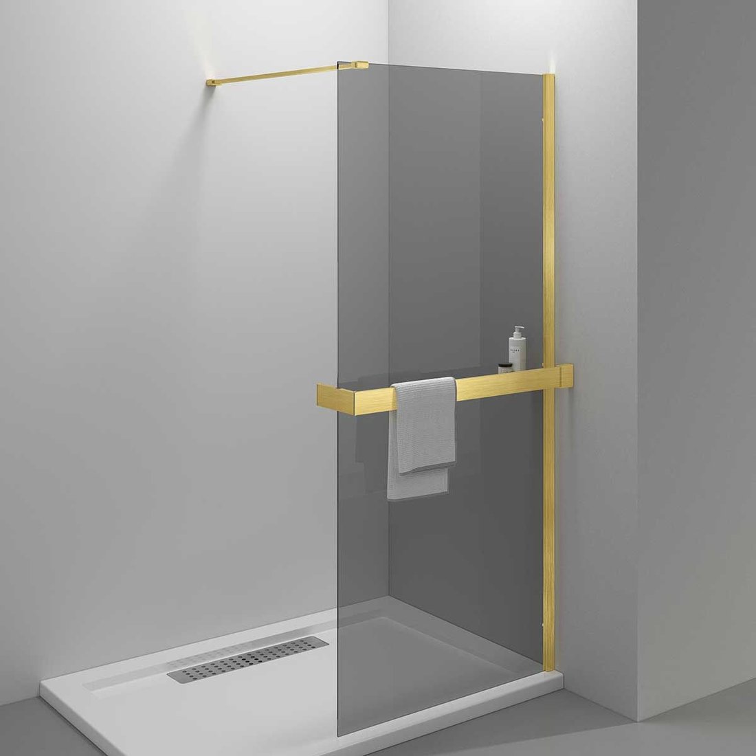 Душевая стенка Vincea Walk-In VSW-4HR800CGG