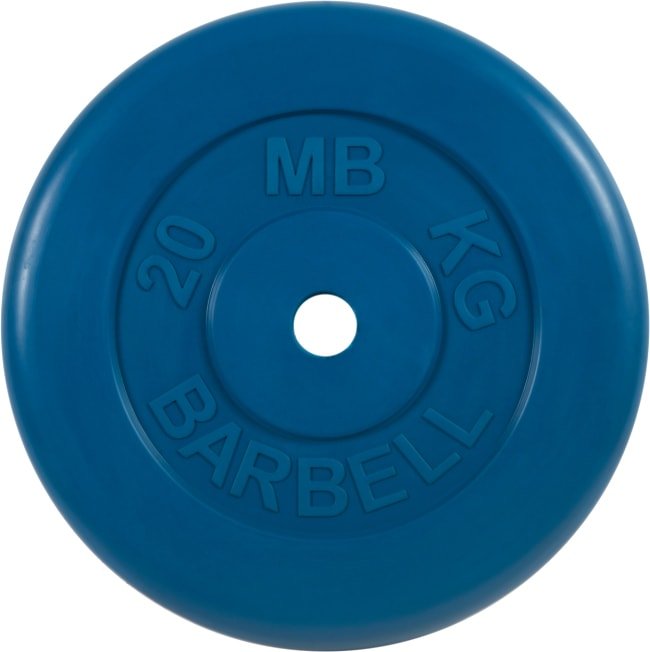 

Диск MB Barbell Стандарт 31 мм (1x20 кг, синий)